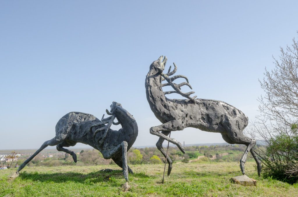 Skulptura „Borba jelena“