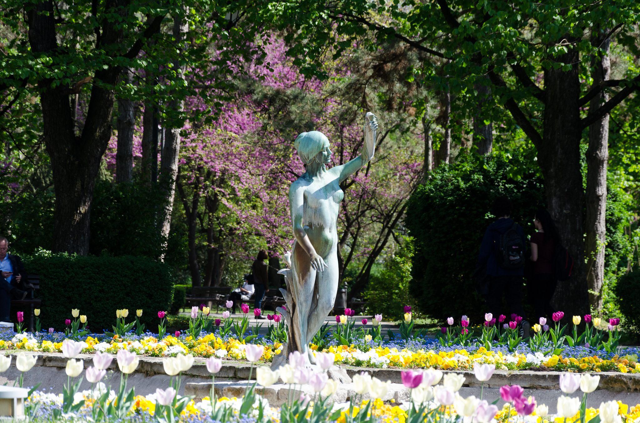 The fountain “Nymph” - I love Novi Sad, image size:2048x1356